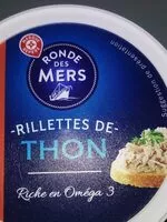 Mängden socker i Rillettes de thon