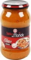 Mängden socker i Sauce curry épicée