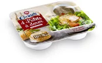 Mängden socker i 4 Palets à dorer au lait de vache