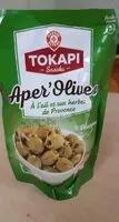 Mängden socker i Tokapi aper'olives