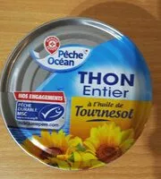 Mängden socker i Thon entier à l'huile de Tournesol