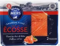 Mängden socker i Saumon fumé d'Ecosse 2 tranches