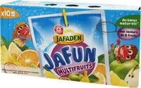 Mängden socker i Boisson multifruits Jafun - 10 x 20 cl UNITÉ