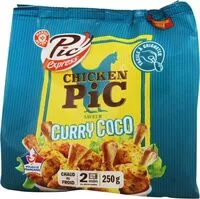 Mängden socker i Chiken pic saveur curry coco