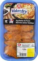 Mängden socker i Aiguillettes poulet asiatique