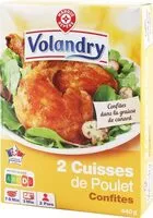 Mängden socker i Cuisses de poulet confits x2
