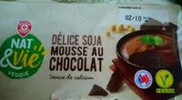 Mängden socker i Délice soja mousse au chocolat