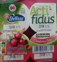 Mängden socker i Yaourt  acti fidus délisse