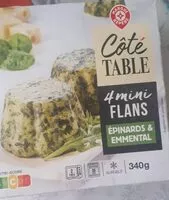 Mängden socker i Épinards  emmental