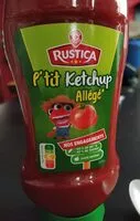 Mängden socker i P'tit ketchup
