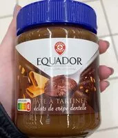 Mängden socker i Pâte à tartiner éclats de crêpe dentelle