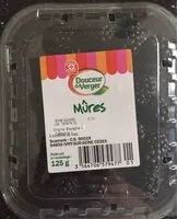 Mängden socker i Mûres