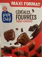 Mängden socker i Céréales fourrées tout choco