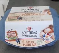 Mängden socker i 6 œufs plein air Œuf de France Sans OGM