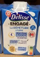 Mängden socker i La crème fluide légère