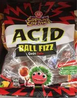 Mängden socker i Acid ball fizz