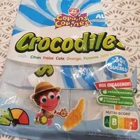 Mängden socker i Bonbon crocodile
