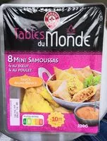 Mängden socker i 8 Mini samoussas