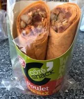Mängden socker i Wrap poulet tex-meX
