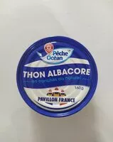 Mängden socker i Thon Albacore - en tranches au naturel