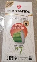 Mängden socker i Capsules café saveur noisettes