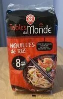 Mängden socker i Nouilles de riz