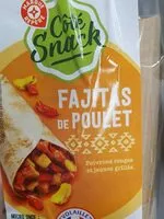Mängden socker i Fajitas de poulet