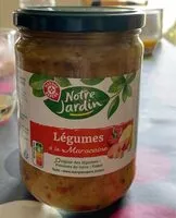 Mängden socker i Legumes a la marocaine