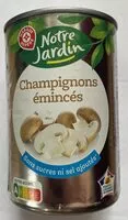 Mängden socker i Champignons émincés
