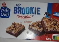 Mängden socker i Le brookie chocolat