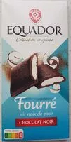 Mängden socker i Fourré - à La Noix De Coco - Chocolat Noir