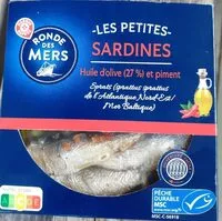 Mängden socker i Les petites sardines (huile d'olive 27% et piment