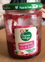 Mängden socker i Confiture framboise 65%