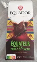 Mängden socker i Chocolat noir Equateur 73%