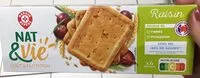 Mängden socker i Biscuits raisin