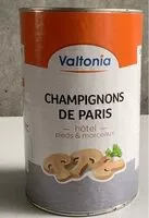 Mängden socker i Champignon de paris