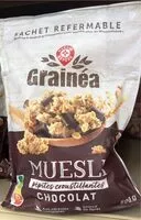 Mängden socker i Muesli pépites croustillantes chocolat