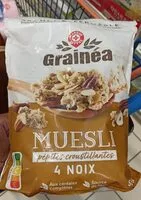 Mängden socker i Grainéa Muesli - 4 Noix
