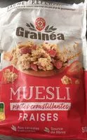 Mängden socker i Muesli fraises