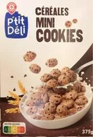 Mängden socker i Cereales mini cookies
