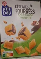 Mängden socker i Céréales fourrées