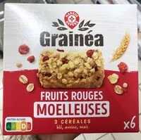 Mängden socker i Fruits rouges moelleuses 3 céréales