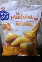 Mängden socker i La Madeleine