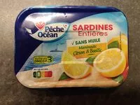 Mängden socker i Sardines marinées au citron et au basilic