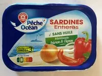 Mängden socker i Sardines entieres