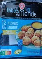 Mängden socker i 12 Acras de morue