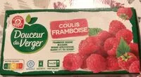 Mängden socker i Coulis de framboise