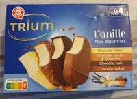 Mängden socker i Vanille mini bâtonnets