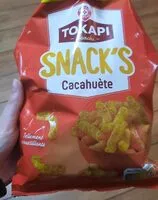 Mängden socker i Snack's cacahuète