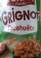 Mängden socker i Grignot' cacahuète